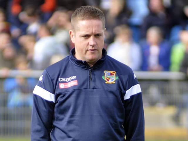 Craig Rouse is looking for a reaction from his Pontefract Collieries players after two defeats.