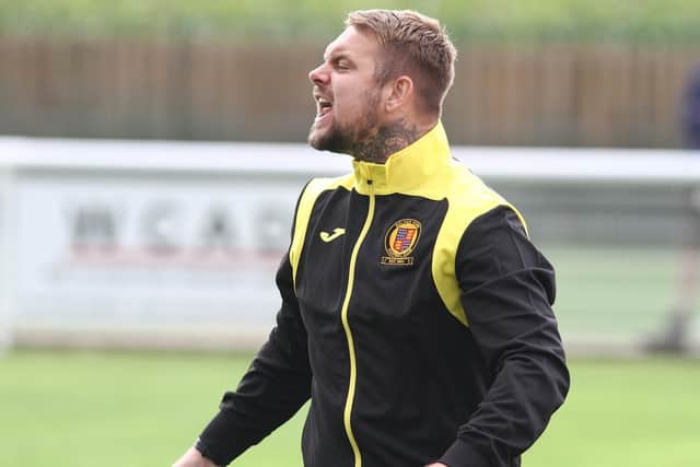 Ossett United manager Grant Black was unhappy with his side's inability to put the ball in the back of the net at Tadcaster Albion.