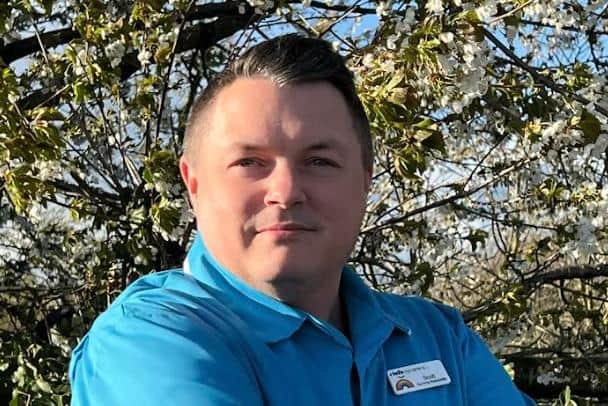 First Nursing Associate at Wakefield Hospice, Scott Arkell.