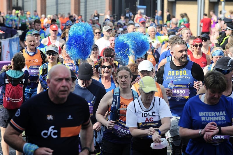 The Rob Burrow Leeds Marathon took place on Sunday