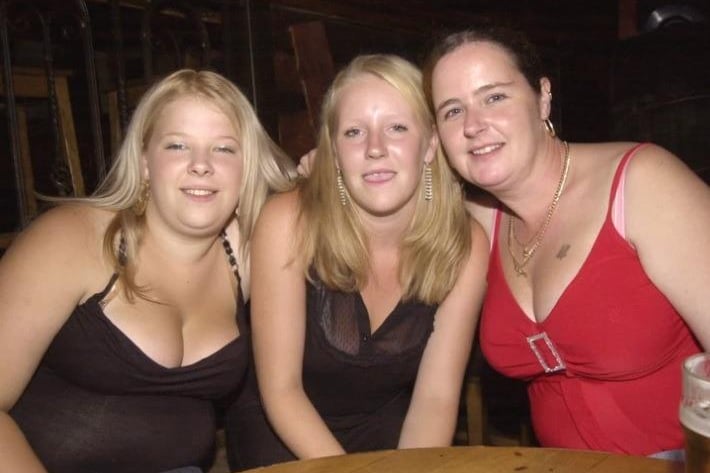 Michelle, Shelly and Shell in 2006.