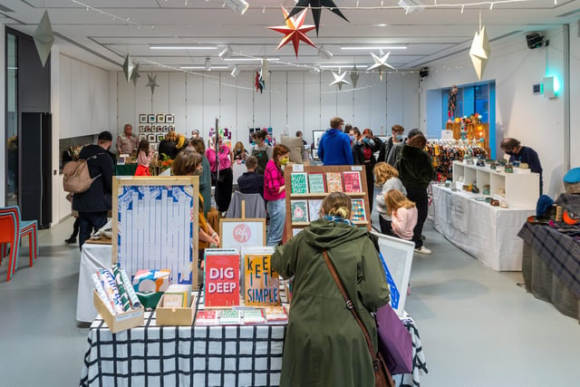 Artists and creatives from across the UK are invited to sell work at the Hepworth's festive market.