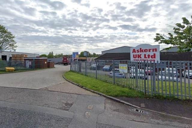 Askern UK in South Kirkby has been fined £24,395 after employee suffered partial severing of two fingers