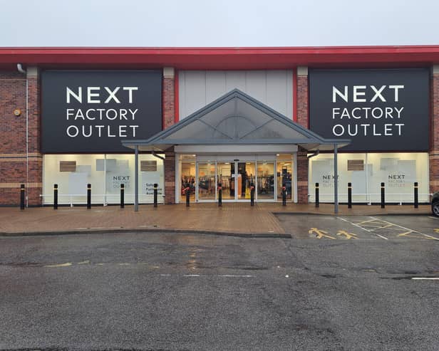The Factory Outlet will offer Next products at a discounted 'factory' rate.