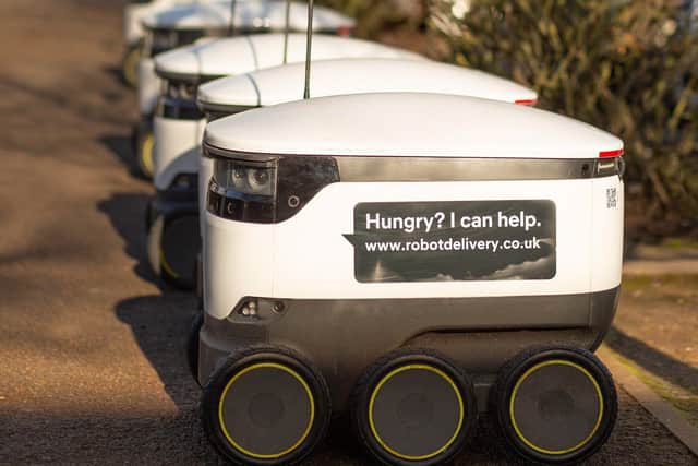 Starship Technologies' delivery robots are launching in Wakefield.