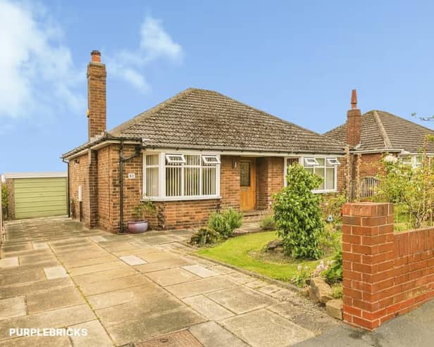 This charming bungalow, on Upper Lane, is currently available for £275,000 through estate agents Purplebricks .