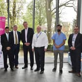 The Mid Yorks NHS Teaching Trust has benefited from a £250,000 donation towards its new radiology suite by Shipley business, Sovereign Health Care.