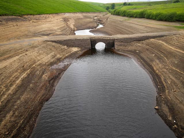The utility company Yorkshire Water has encouraged customers to save water where possible.  (Photo by Christopher Furlong/Getty Images)