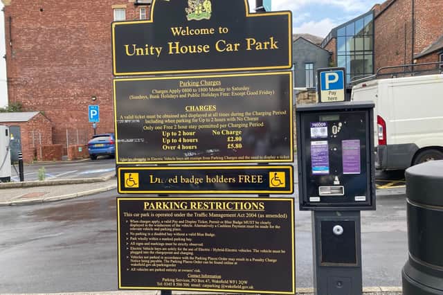 Free parking in council-run car parks across the Wakefield district looks set to come to an end in April.