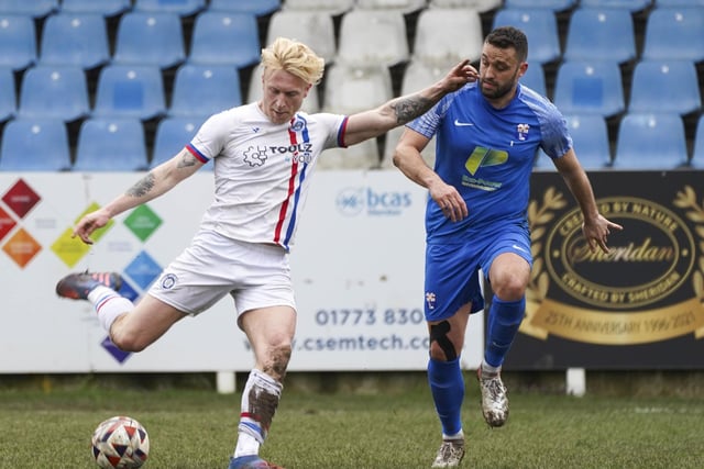 Jake Morrison scored two goals as he is working his way back to full fitness for Wakefield AFC after a long injury lay-off.