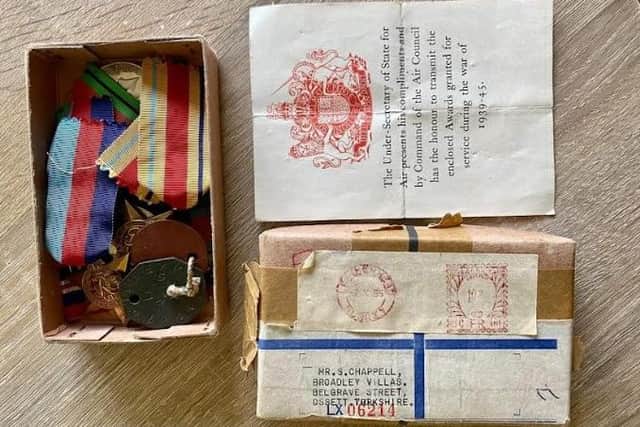 The medals were bought by Irene Jones at a fair in Lechlade, a town in Gloucestershire, leading to her determination to track down the rightful owner.