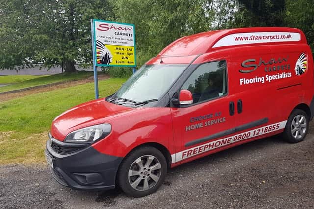 Watch out for the familiar van, delivering throughout the region