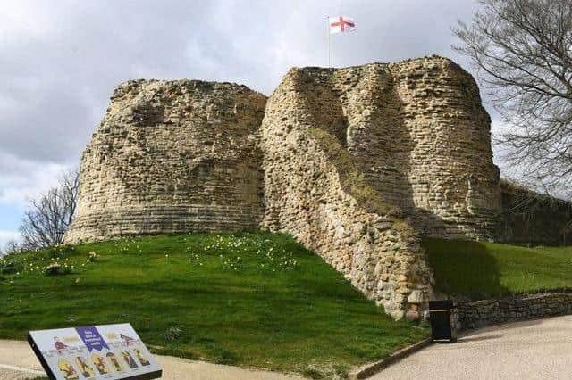 Pontefract Castle is one of the town's most popular attractions.