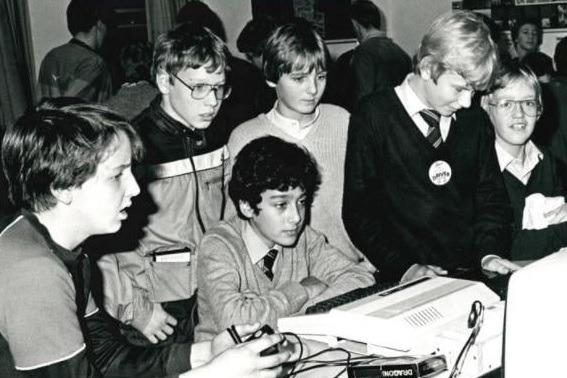 Kettlethorpe High school holds a careers convention and technology exhibition, 1983.