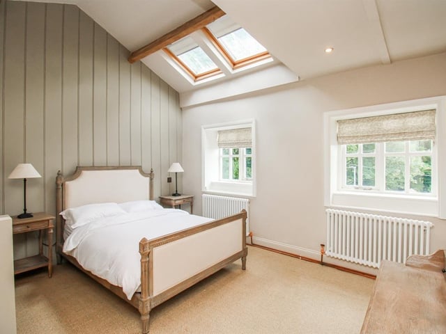 The property has two spacious bedrooms, one of which has its own en suite shower room.
