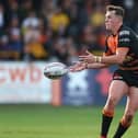 Jack Broadbent is enjoying life at Castleford Tigers and is the team's only ever-present to this stage of the season. Picture: John Clifton/SWpix.com