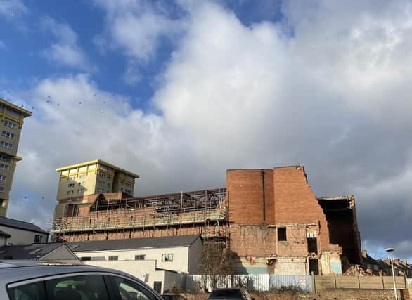 Demolition work began on Wakefield's ABC cinema on Monday.