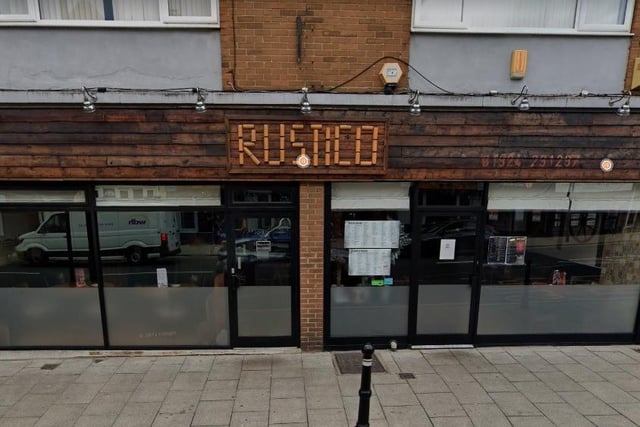 Rustico on Northgate has 4 stars. One reviewer said: "Great value and very good pizza. One of Wakefield's most reliable places for a good meal and spending time with friends."
