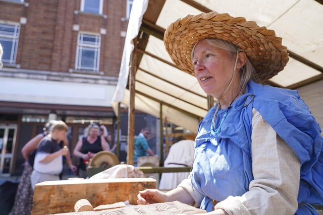Hundreds visited Castleford to take part in the renowned historical festival.