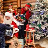 Visit Santa Claus across the district this December.
