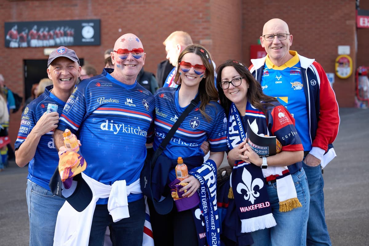 Betfred Super League Grand Final: 23 photos of Wakefield Trinity fans ...