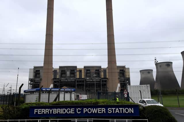 The last power station to be decommissioned and demolished at Ferrybridge was staton C.