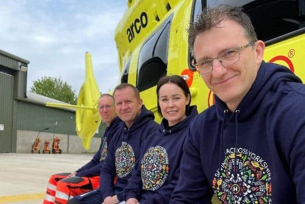 Hoodies for Heroes: Yorkshire Air Ambulance launches first charity ...