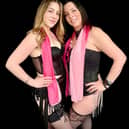 Pontefract's Reanne Conway, 26, and Sharon Ridgway, 50 - the daughter and mum who perform burlesque together in a dance troop for breast cancer survivors.