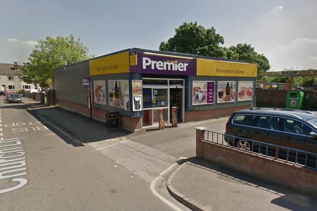 Premier Store, at 183 Church Lane, Normanton, was found to be displaying food for sale beyond its use-by date.