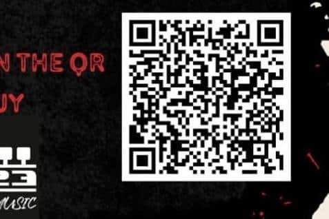 Tickets are £8 and can be bought by scanning the QR code.