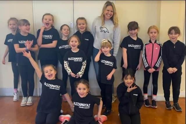 Students at Razzamataz Theatre Schools Wakefield were surprised on Saturday when, instead of one of their usual teachers, children’s TV star Olivia Birchenough arrived in their classes.