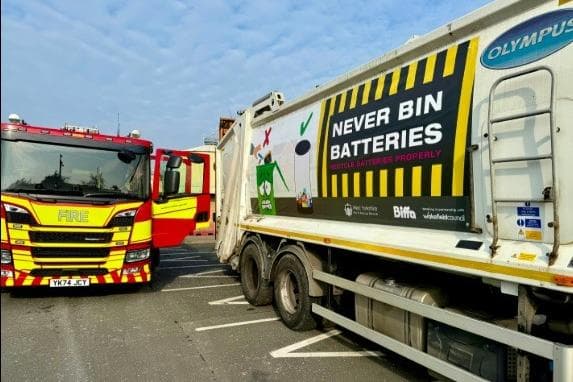 'Lives are being put at risk': Warning after discarded batteries cause 46 ...