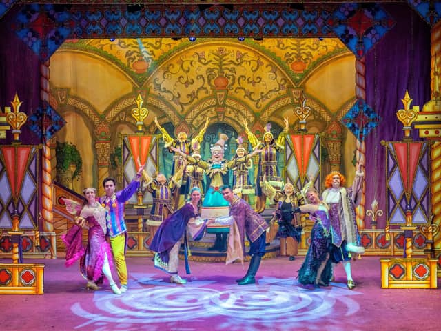 Sleeping Beauty debuted at the Theatre Royal in Wakefield on Tuesday (November 28).