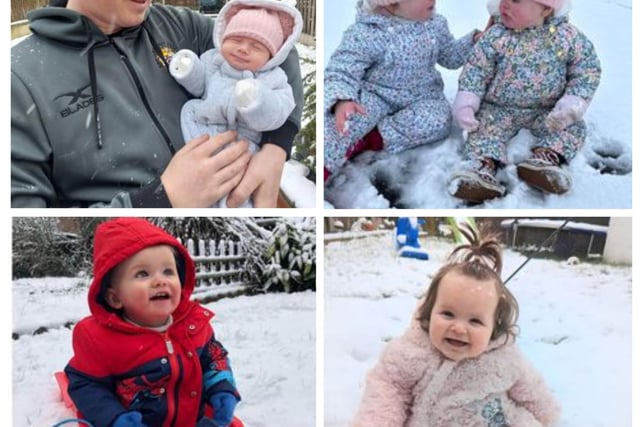 Here are 21 snaps of children from Pontefract and Castleford enjoying their time in the snow.