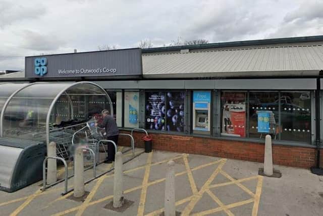 Groceries will be picked fresh from the local Co-op store on Meadow Vale, Outwood.