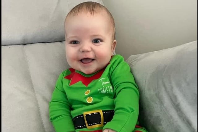 Reuben’s First Christmas, shared by Beth Britton.