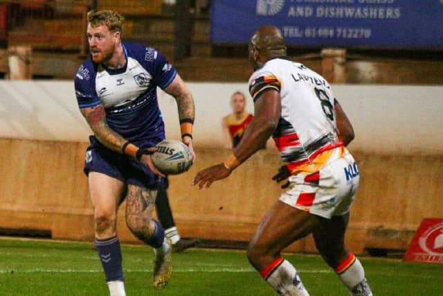 Featherstone Rovers are facing a difficult time just weeks after reaching the Championship play-offs where they played Bradford Bulls. Picture: Kevin Creighton