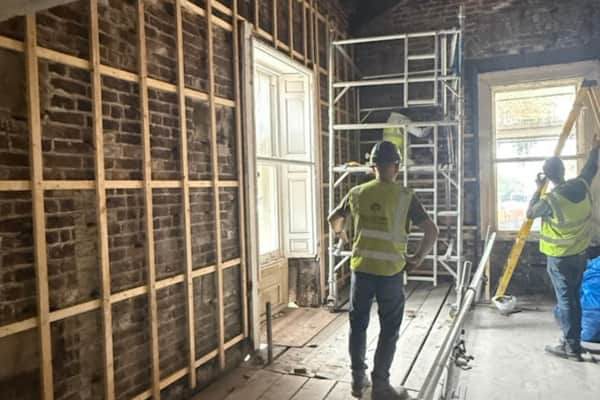 Work is underway to transform Wakefield’s Old Crown Court building