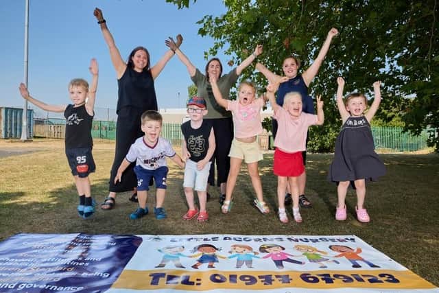 Little Acorns Nursery in Knottingley are thrilled with their Ofsted report.