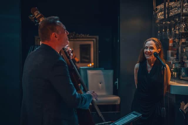 Trish Heenan performing in Trippets Lounge Bar.