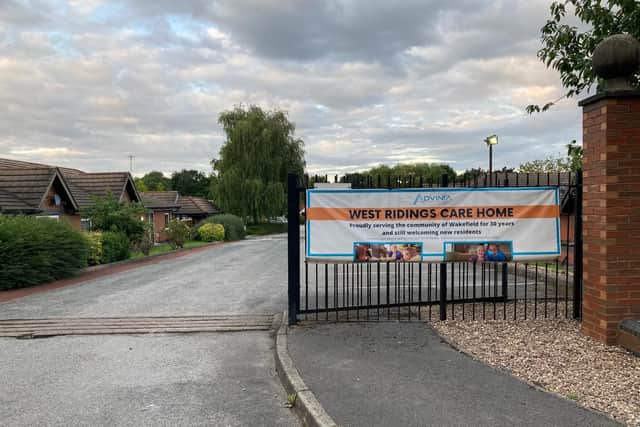 The owners of West Ridings care home, Outwood, has said it can no longer provide accommodation for 22 council-funded residents