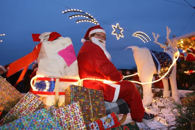 Santa is making an early visit to children in the Stanley and Outwood areas of Wakefield this week. Photo: Getty Images