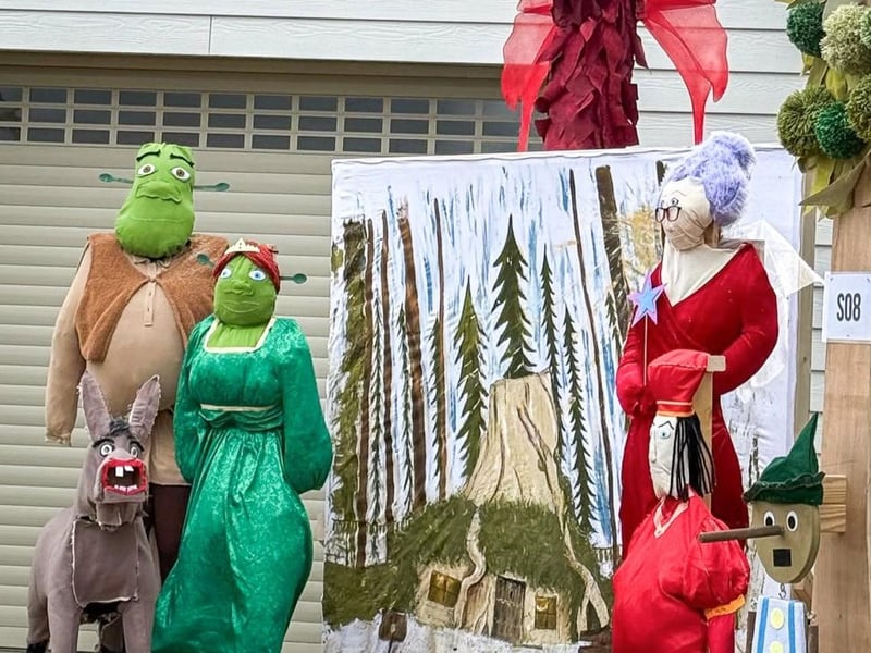 Shrek and pals