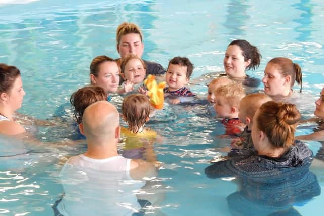 The pyjama swim session also provided the young swimmers with the opportunity to experience what it feels like to swim fully clothed, helping them to learn vital techniques
should they accidentally fall into water.