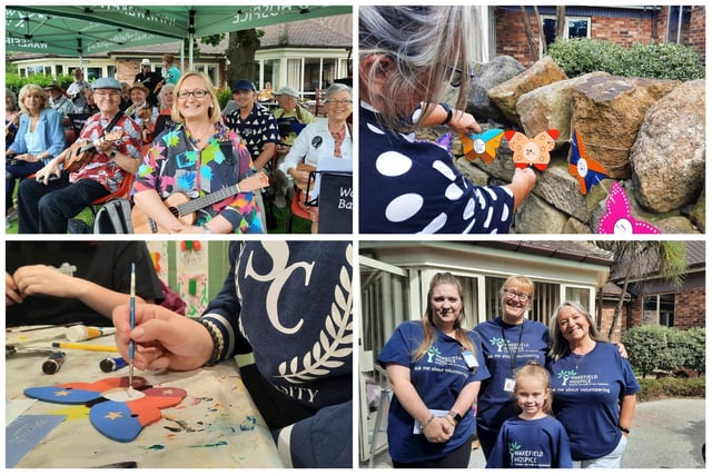 Here are some pictures from the Wakefield Hospice Butterfly Garden Party.