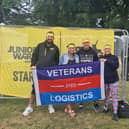 Former Wakefield marine, Karl Crossland, and his wife Lynne, and two friends completed The Total Warrior Great Northern Mud Run for the charity, Veterans into Logistics.