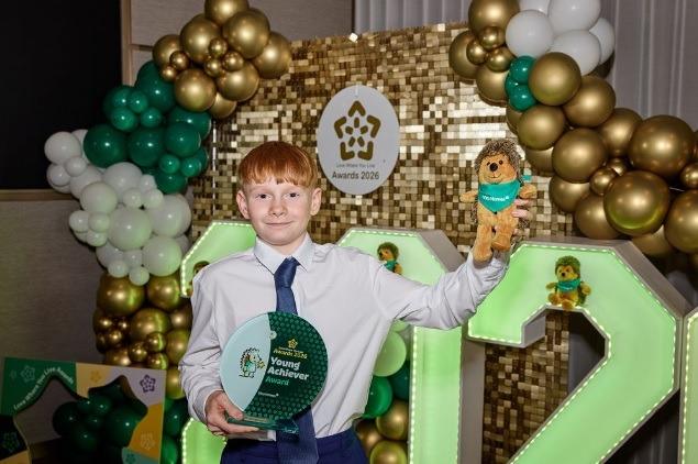 Young Achiever winner Jude Clarke