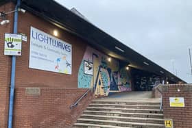 Lightwaves Leisure and Community Centre, in Wakefield. LDRS image