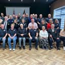 The members of the Castleford & District Naval Association in their 2023 membership photo