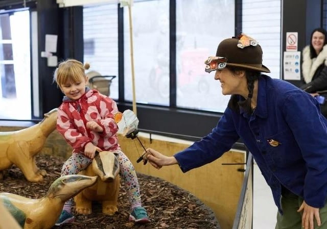 The former Market Hall was transformed into a family fun-zone for the return of the Rhubarb Festival in 2020.